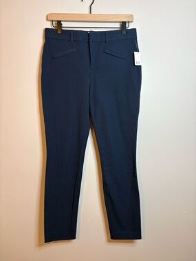 Women’s Gap Signature Skinny Ankle Pants in navy blue size 4 regular NWT